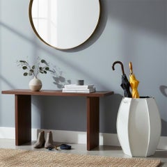Audrey Leather Umbrella Stand by LIMAC Design, Italian Craftsmanship