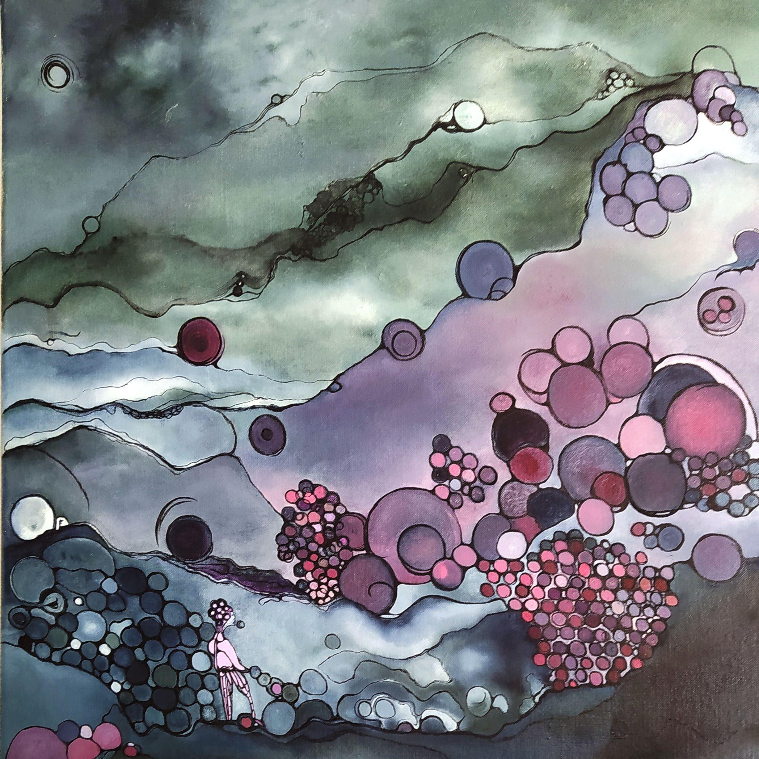French Contemporary Art by Audrey Margeridon - Bulle de Nuages For Sale 2