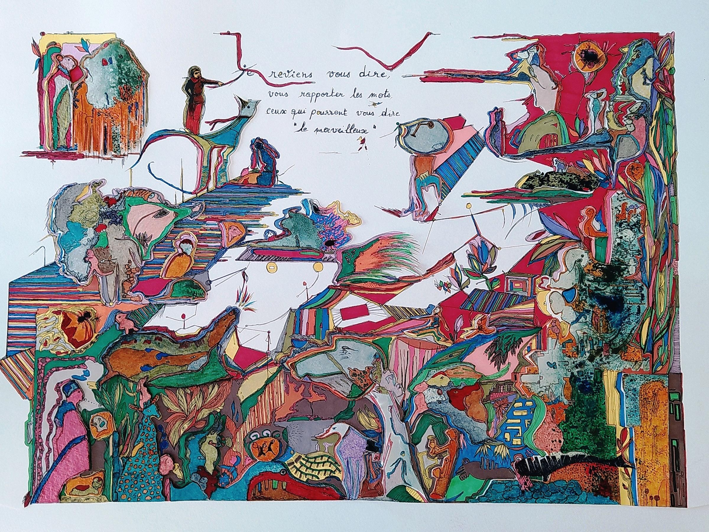 Arte contemporanea francese di Audrey Margeridon - Le Merveilleux