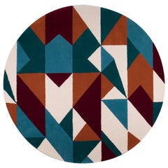 Audrey Rug in a Multicolor Tencel