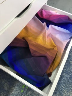 Audrey Stone, Gradient Crush , 2018, Abstraction, acrylic, 16.5 x 23.5 x 3