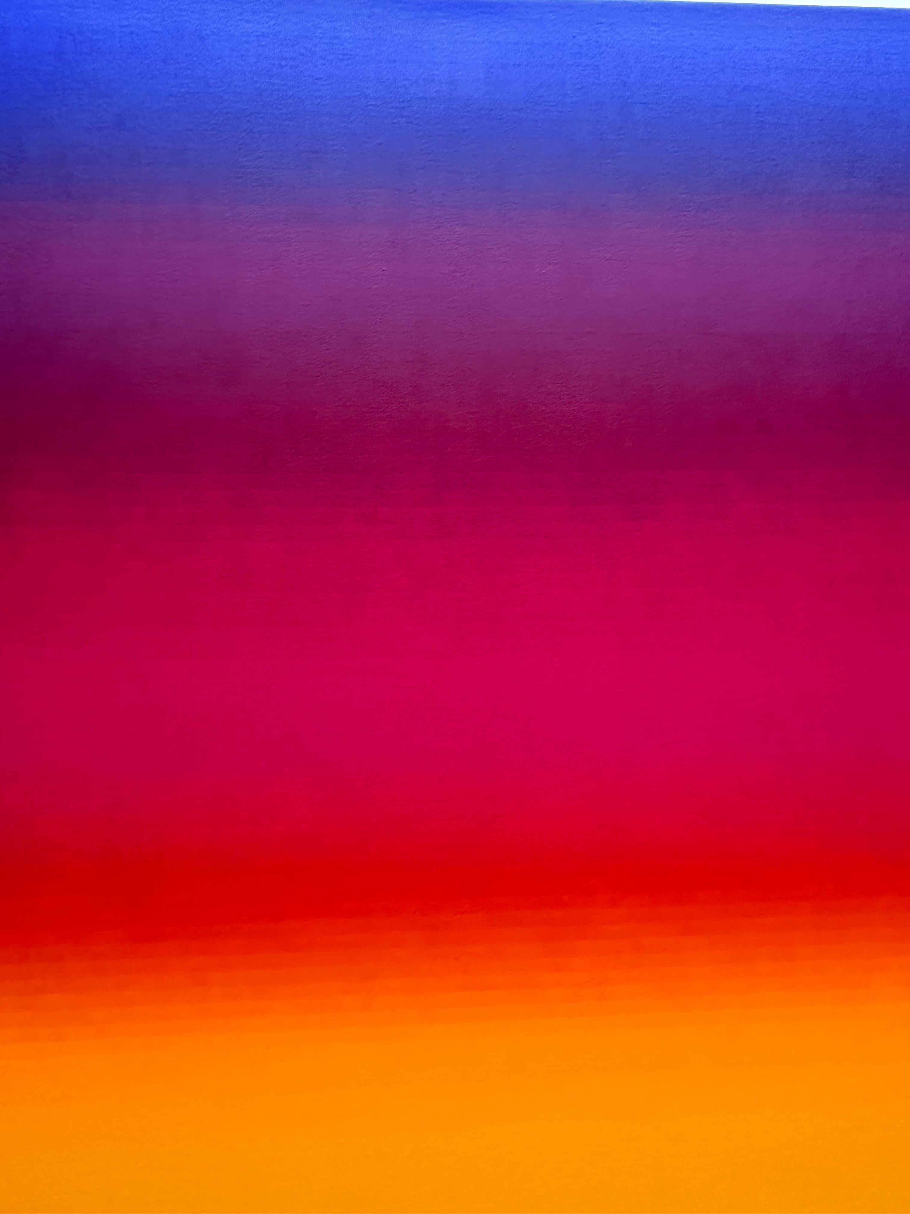 Rayures dégradées Rome Five, Hot Pink, Navy Cobalt Blue, Orange, Golden Yellow en vente 5