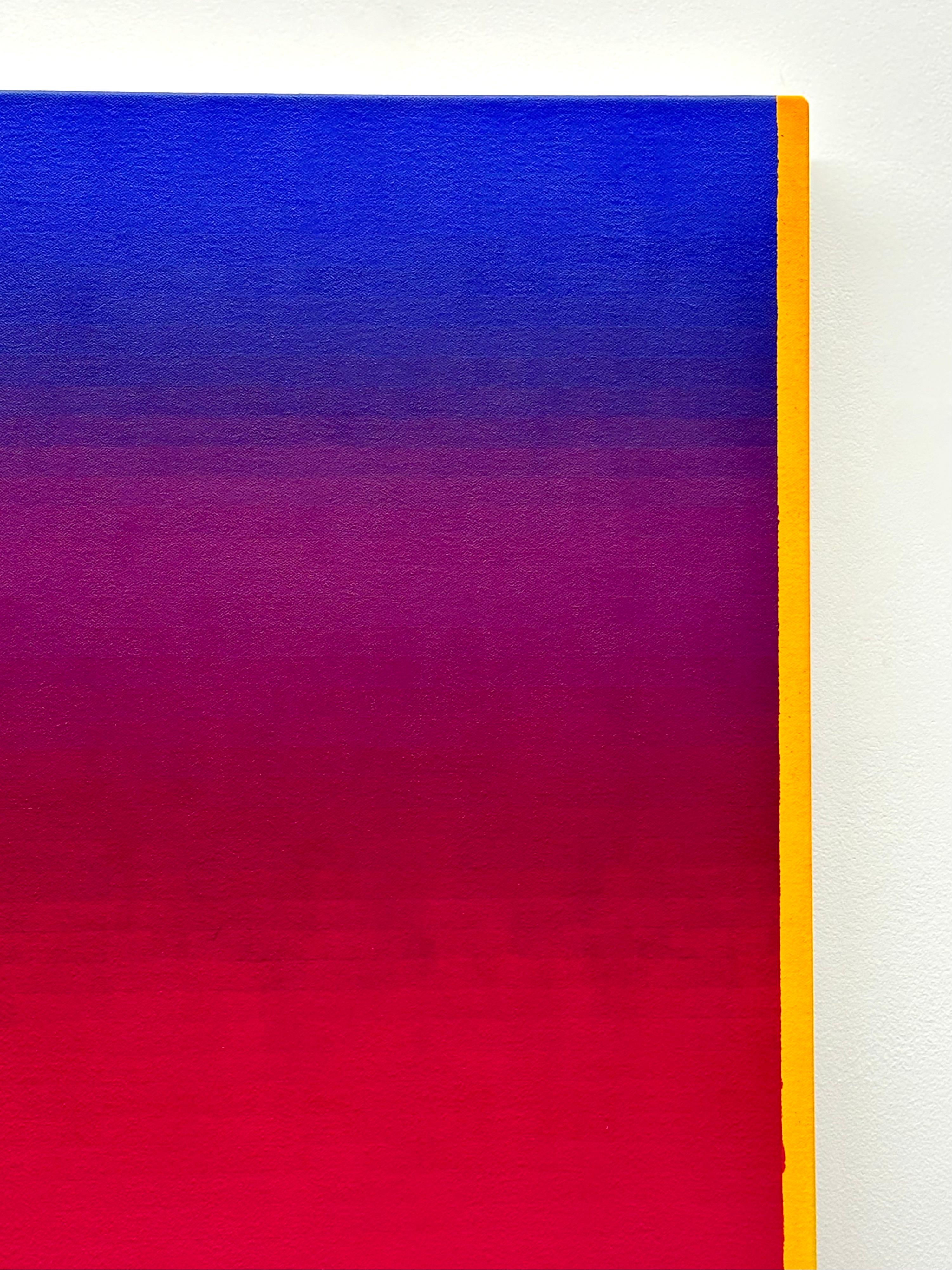 Rayures dégradées Rome Five, Hot Pink, Navy Cobalt Blue, Orange, Golden Yellow en vente 6