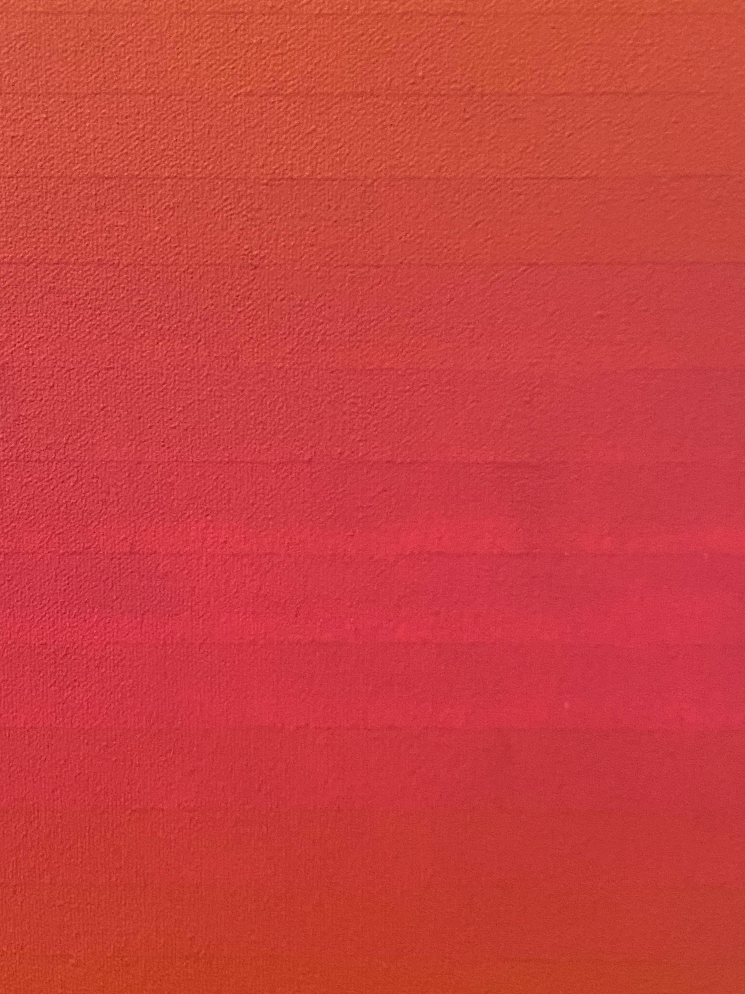 Roma Uno - Pittura acrilica astratta contemporanea Strisce sfumate, 2023 in vendita 4