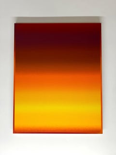 Roma Tres, Naranja Mandarina, Borgoña Rojo Granate Amarillo Dorado Rayas Gradiente