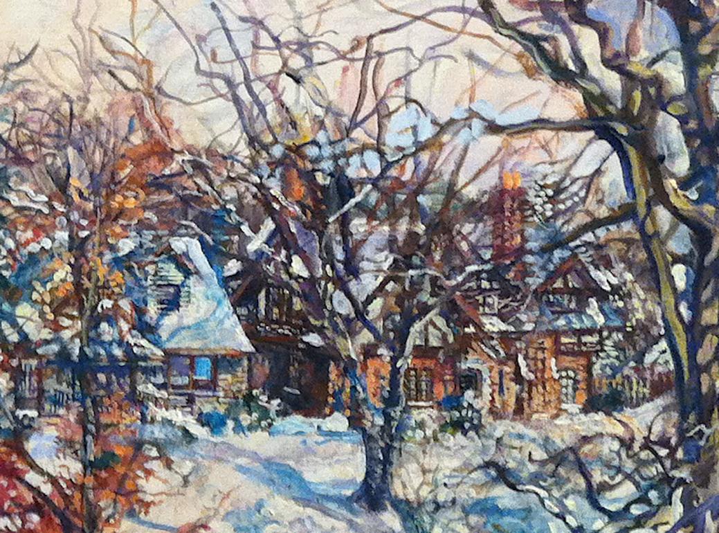 En Hábitat Natural : obras de arte en el género del realismo narrativo - Painting de Audrey Ushenko