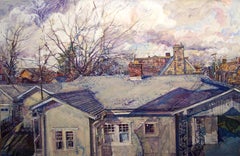 Rooftops : artwork in the genre of narrative realism