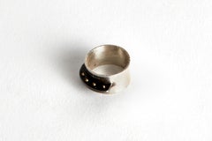 Audrey Werner, bague en fer et finition argent sterling, États-Unis, 2003