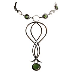 Audrey Werner, Collar de hierro, plata de ley y corazón de jade, Estados Unidos, 2016