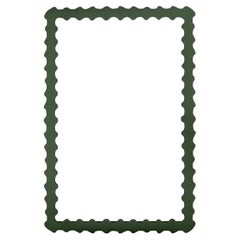 Audubon Bamboo Rectangle Mirror in Duck Green