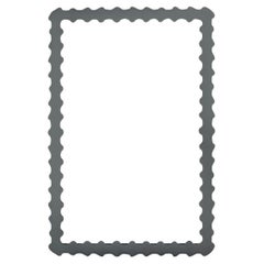 Audubon Bamboo Rectangle Mirror in Gunmetal