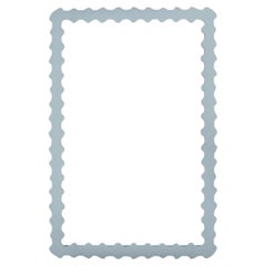 Audubon Bamboo Rectangle Mirror in Parma Gray