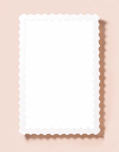 Audubon Bamboo Rectangle Mirror in Red Earth