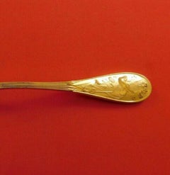 Audubon Gold by Tiffany & Co Sterling Silver Dessert Fork