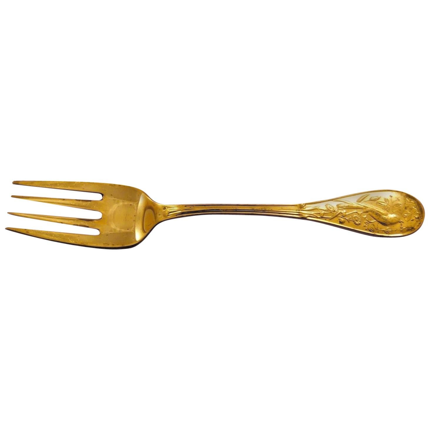 Audubon Gold by Tiffany & Co. Sterling Silver Fish Fork