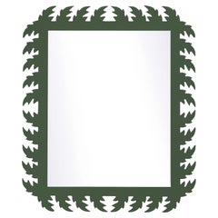 Audubon Rectangle Mirror in Duck Green