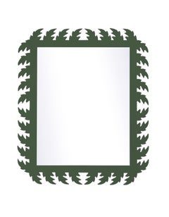 Audubon Rectangle Mirror in Duck Green