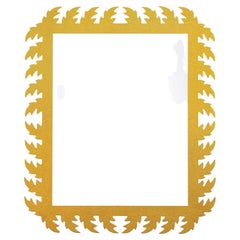 Audubon Rectangle Mirror in Gold Leaf