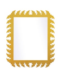 Audubon Rectangle Mirror in Gold Leaf