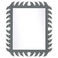 Audubon Rectangle Mirror in Gunmetal