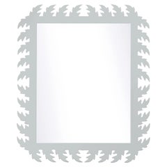 Audubon Rectangle Mirror in Pelican Gray