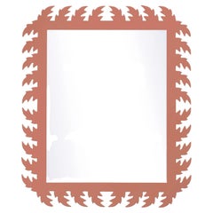 Audubon Rectangle Mirror in Red Earth