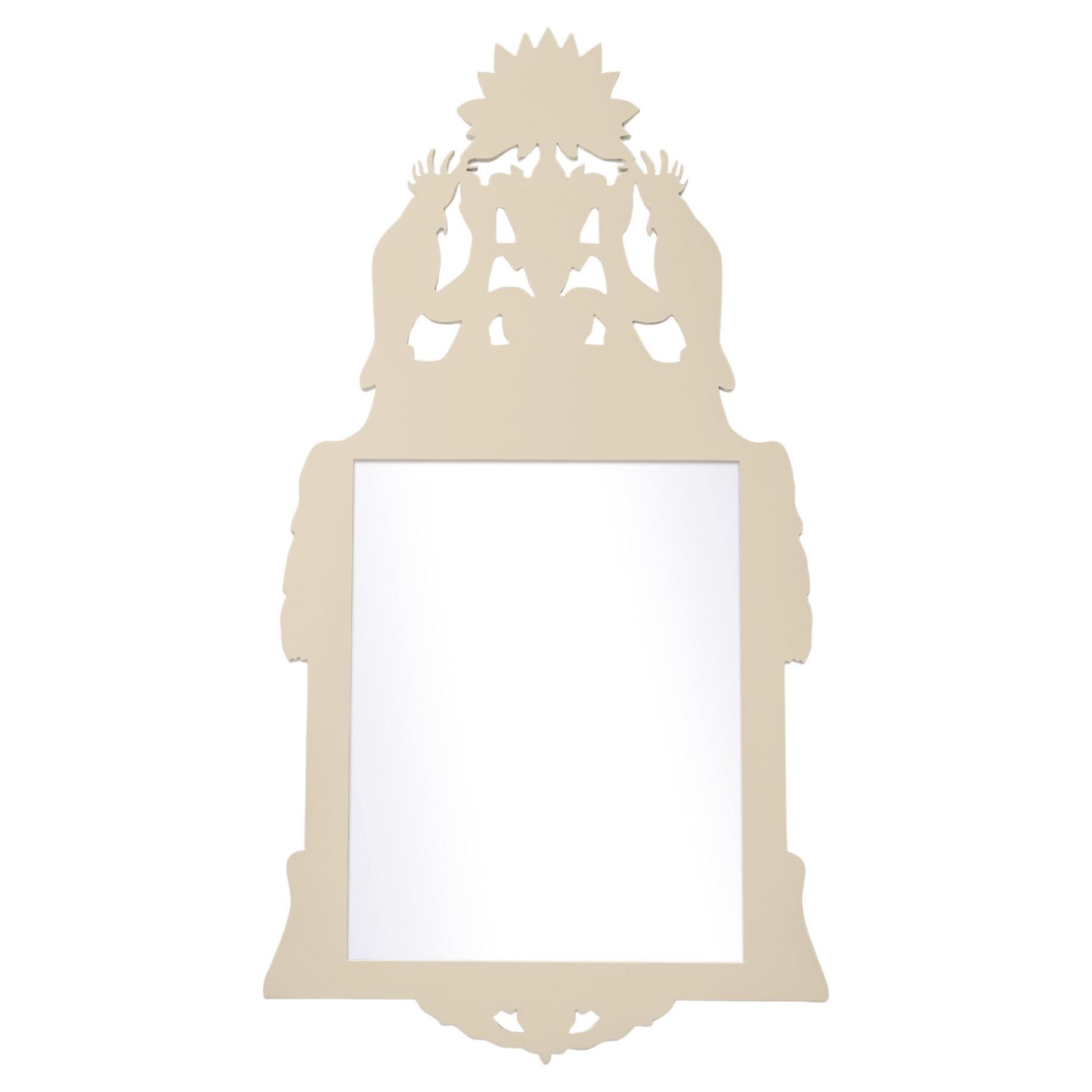 Audubon Royal Mirror in Delaware Putty For Sale