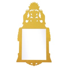 Audubon Royal Mirror in Gold Leaf
