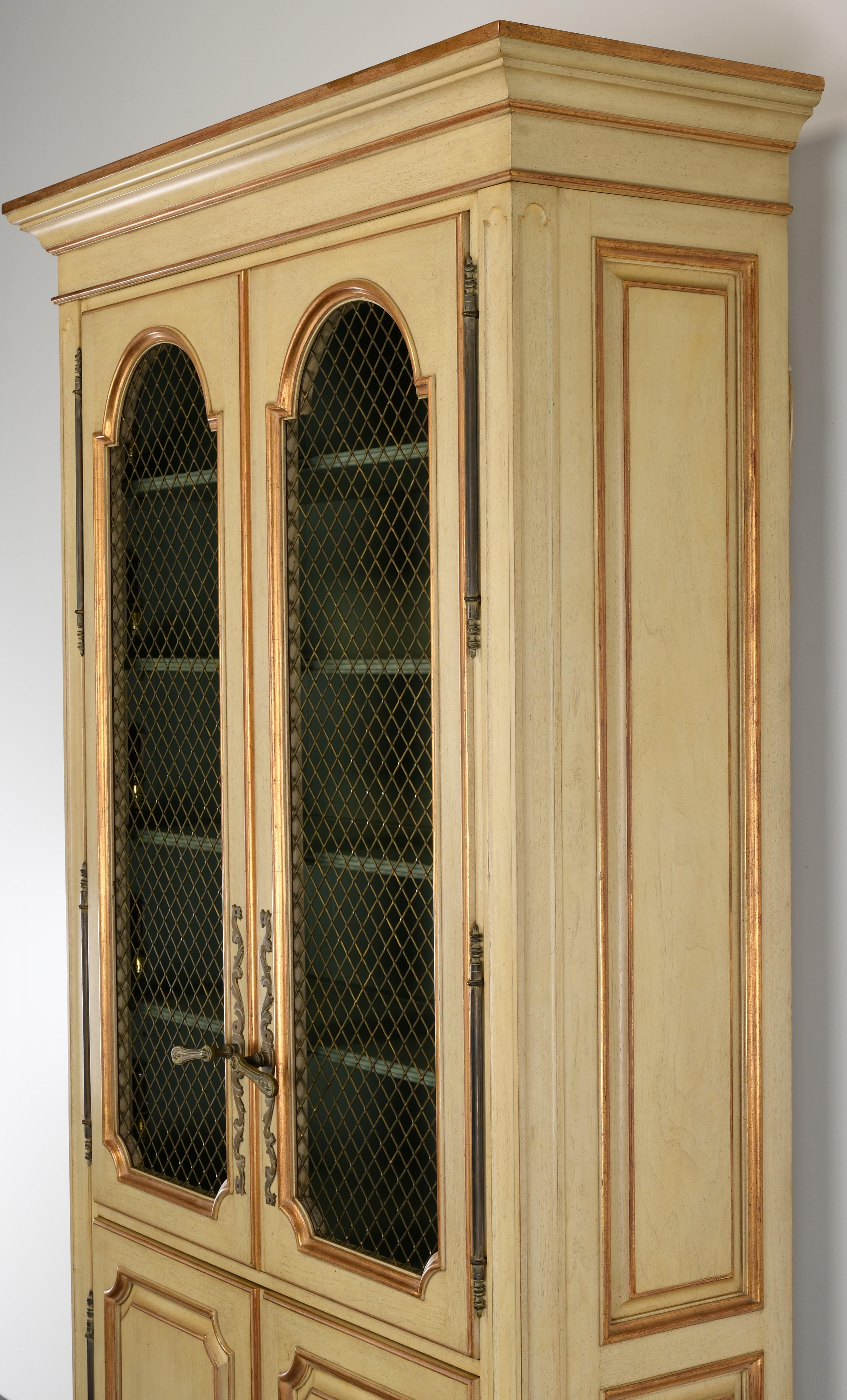 Late 20th Century Auffray & Co. French Country Cabinet, 1980s