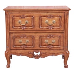 Vintage Auffray & Co. French Provincial Louis XV Carved Walnut Chest of Drawers