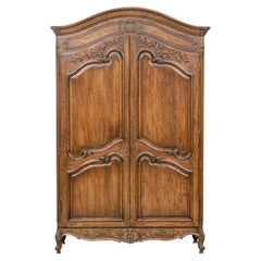 Vintage Auffray  French Linen Cabinet