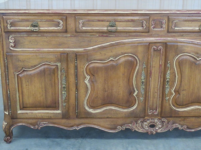Auffray Style Country French Sideboard For Sale at 1stdibs