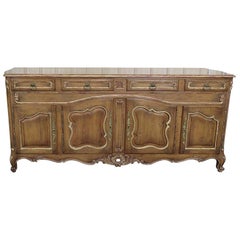 Auffray Attribué Antique Style Louis XV Country French Sideboard Buffet Server