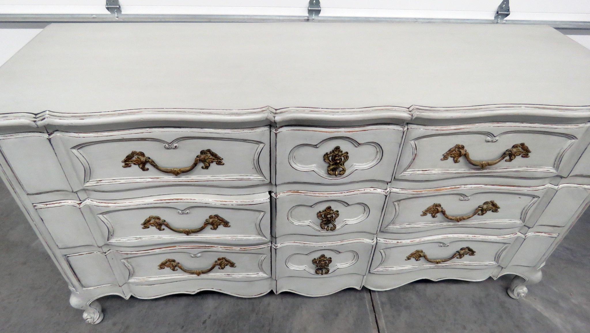 decorated dresser