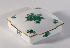 Augarten Maria Theresa Porcelain Dresser Box & Lid