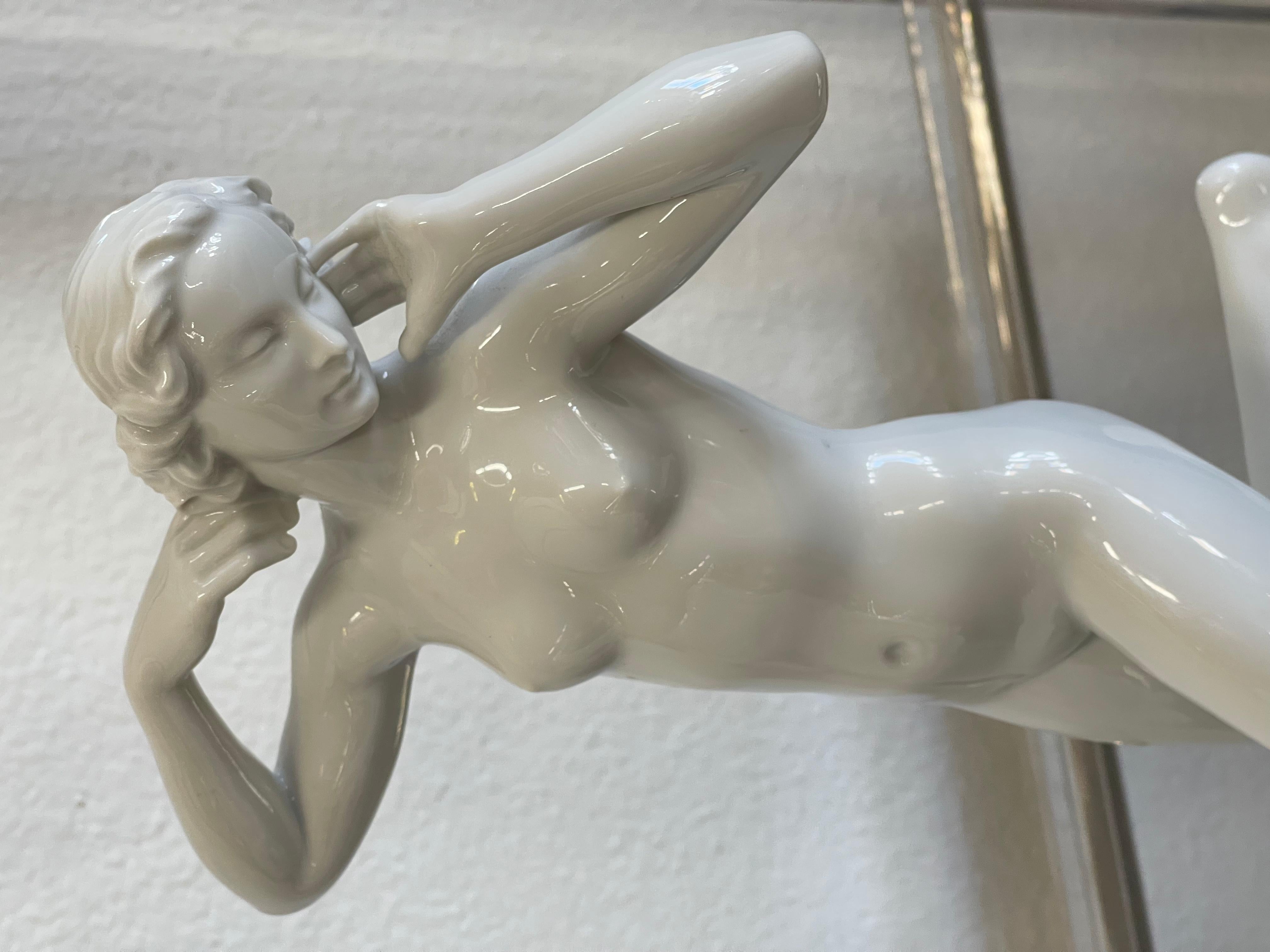 Augarten Vienna Porcelain Figurine Nude For Sale 5