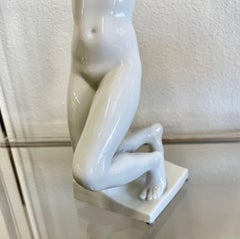 Figurine nue en porcelaine d'Augarten de Vienne