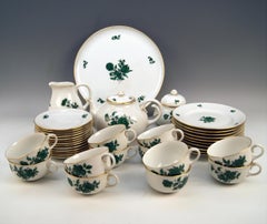 Augarten Vienna Tea Set Twelve Persons Decor Maria Theresia Form Schubert