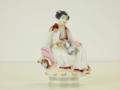 Augarten Wien Porcelain Figurine Depicting a Chinese Woman by Mathilde Jaksch
