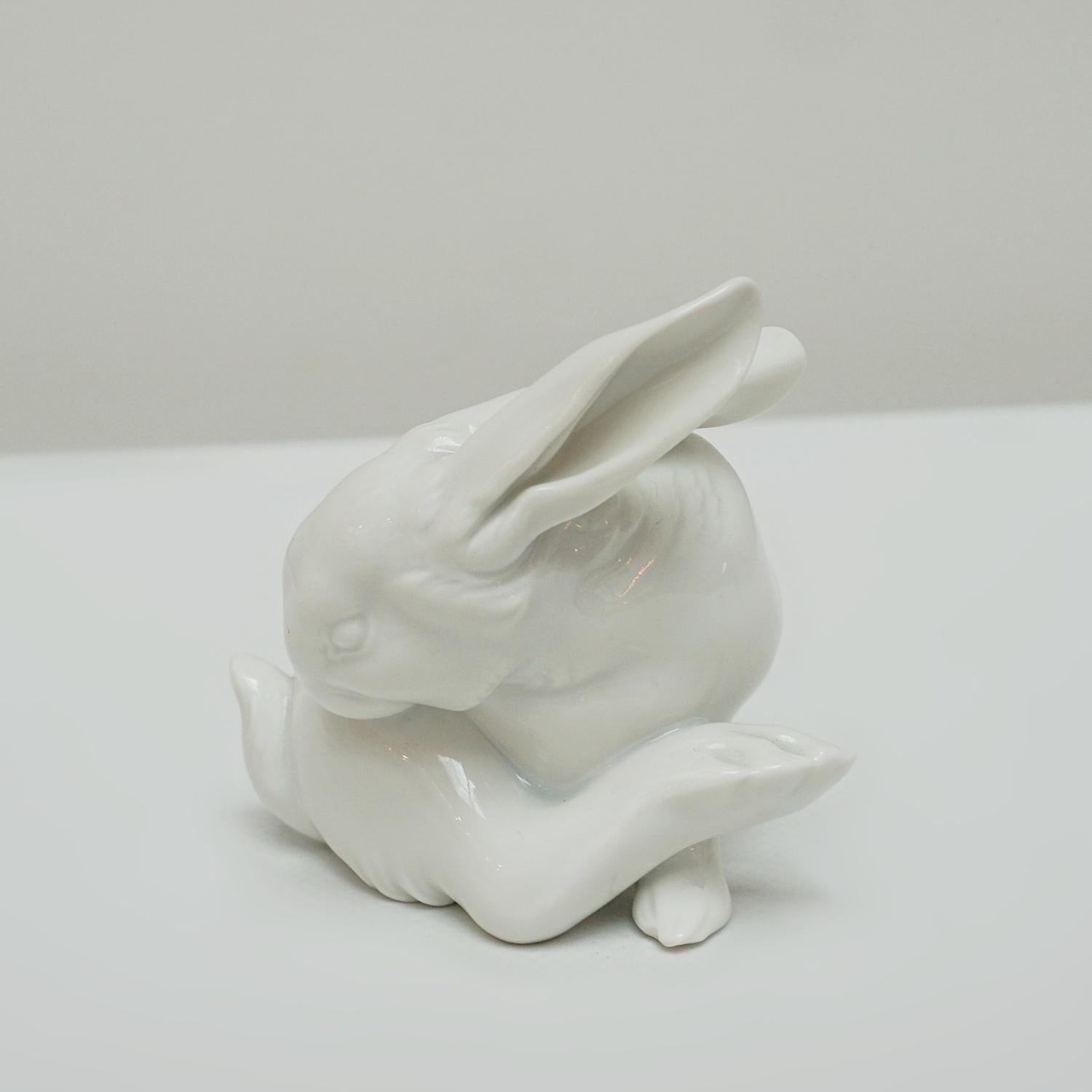 porcelain rabbit figurines