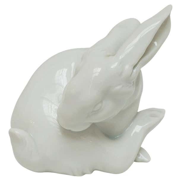 Augarten Wien Porcelain Rabbit Circa 1934 at 1stDibs | porcelain rabbit ...