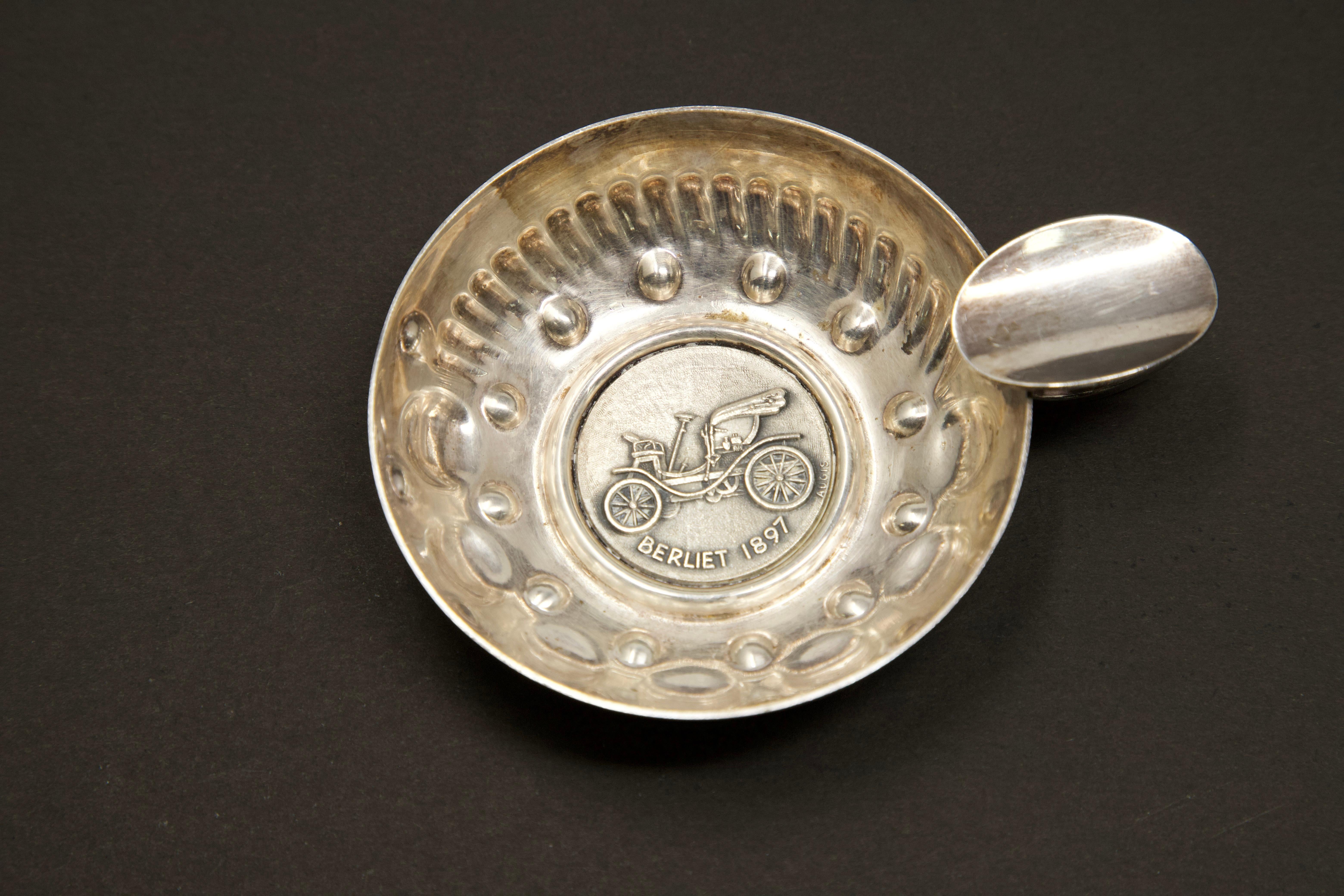 French Augis-Lyon Sterling Silver Wine Taster For Sale