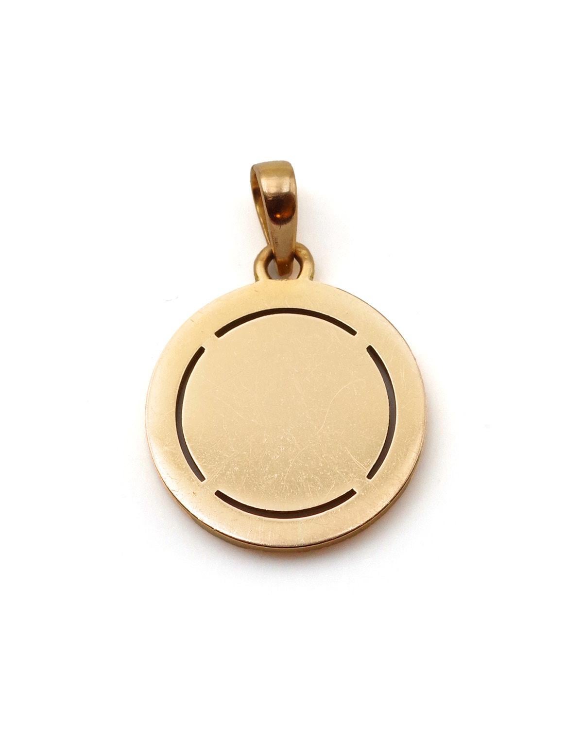 De las mujeres Augis Colgante de amor con halo de rubí en oro de 18 quilates, Medalla del amor, Alphonse Augis en venta