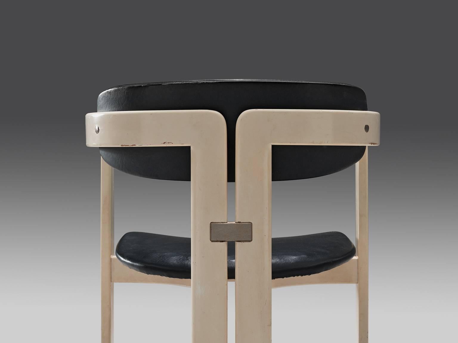 Metal Augusto Savini Set of Eight Customizable 'Pamplona' Chairs