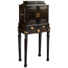 Augsburg Ebony Cabinet