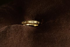 August Eternity Band Ring in 18K Yellow Gold & White Diamonds by Alice Son