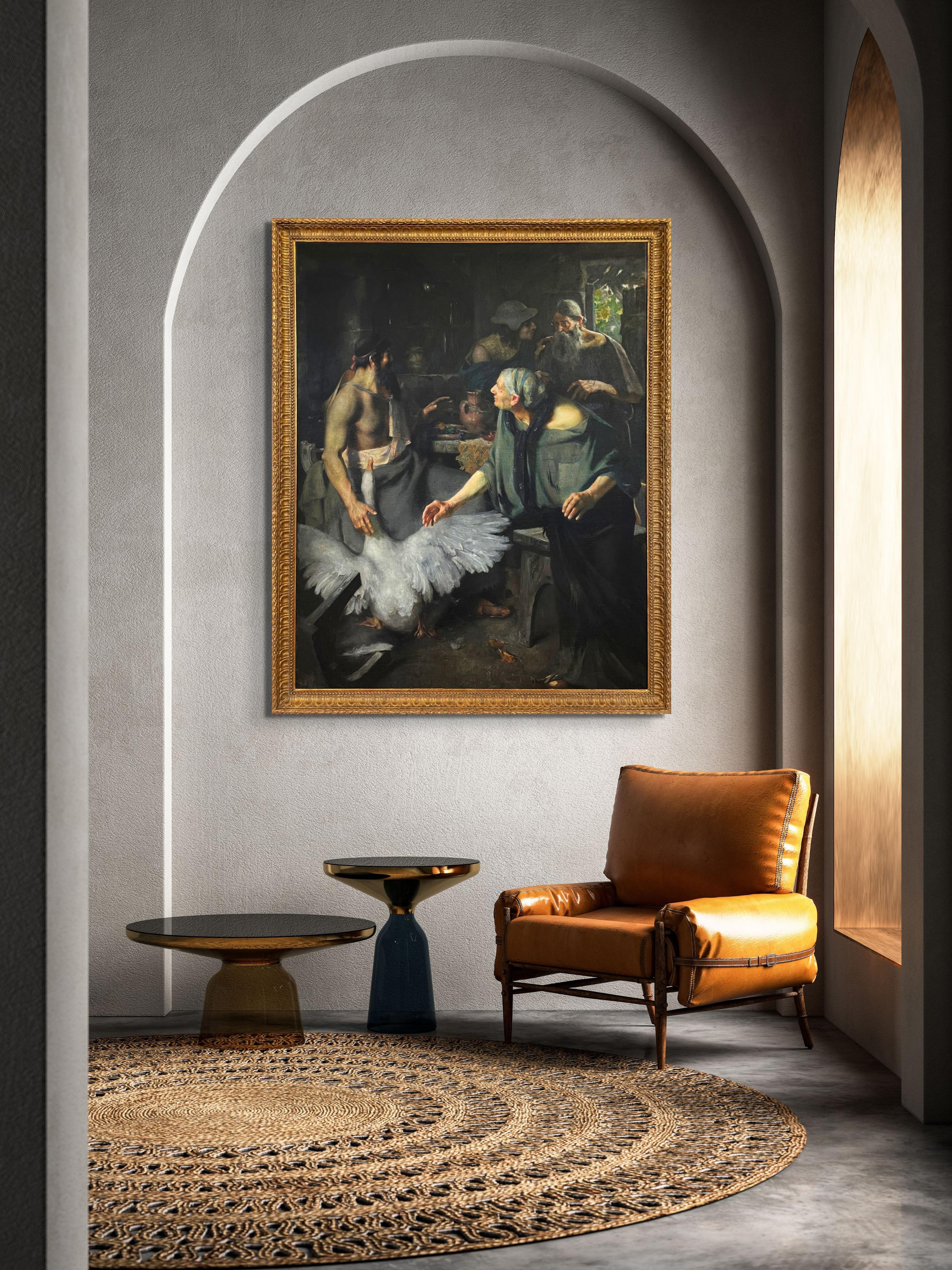 Jupiter and Mercury received by Philemon and Baucis For Sale 11