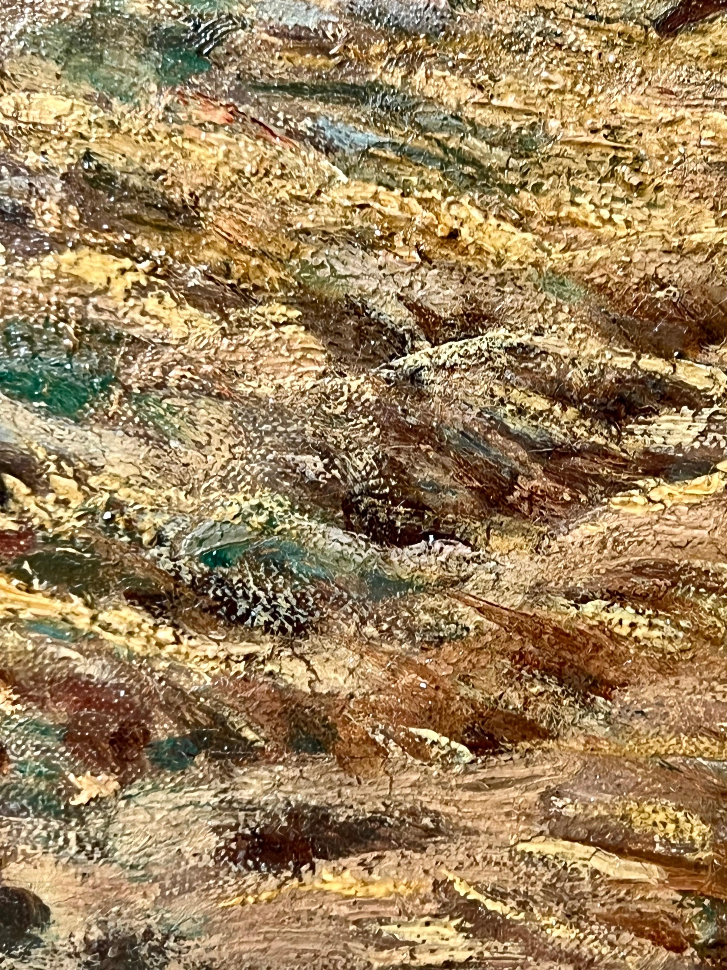 Quadro del XIX secolo Pastore in un paesaggio con le sue pecore - Rosa Bonheur 3