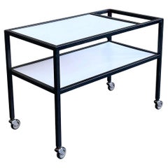 Carrello da bar minimalista August Halder, Svizzera 1959