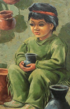 Nature morte figurative « The Patient One » (Le patient un)